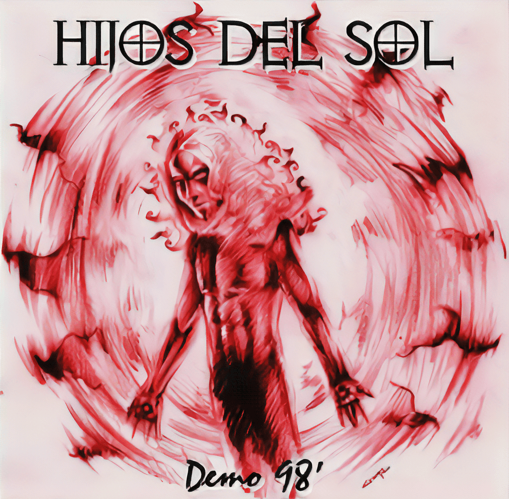 HIJOS DEL SOL Demo'98 cover - Debut album of the Argentine metal band